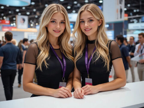 俄罗斯化学工业展览会的全景观察