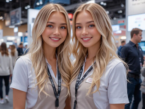 俄罗斯广播电视展览会的全景观察