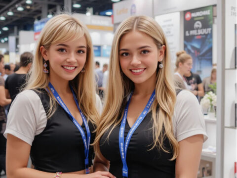 俄罗斯汽车工业展览会的全景观察