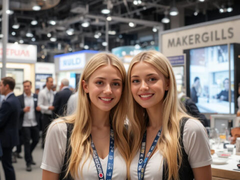 俄罗斯消费电子展览会的全景观察