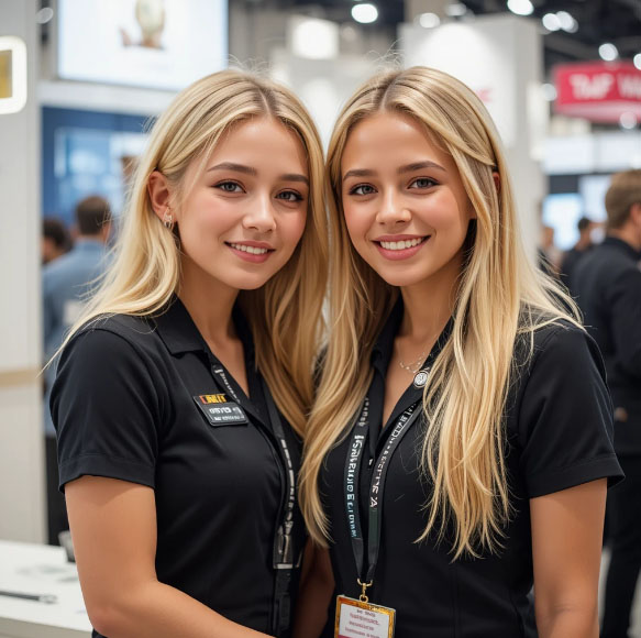 莫斯科展台译员