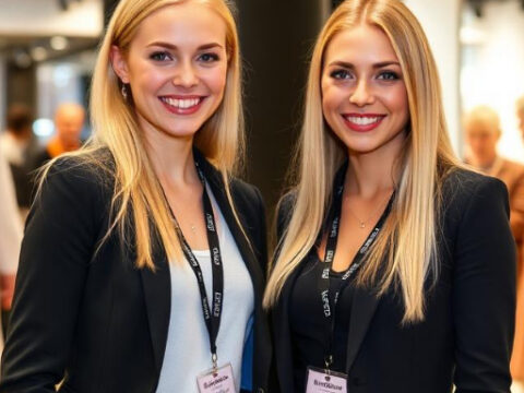 俄罗斯渔业展上的口译员
