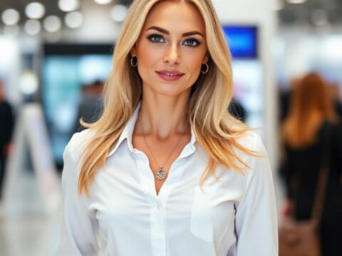 莫斯科的温暖面孔：俄罗斯暖通空调展会上的接待女郎